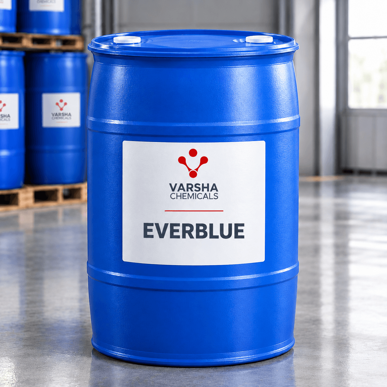 Everblue product packaging from Varsha Chemicals, Belagavi