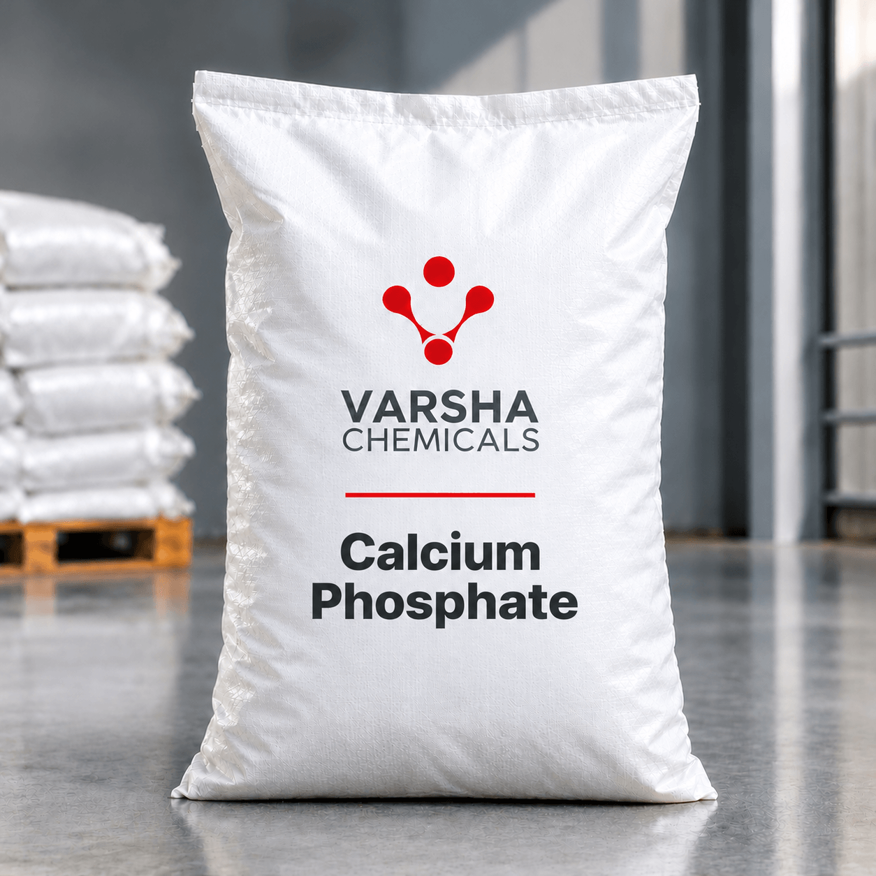 Calcium Chloride product packaging from Varsha Chemicals, Belagavi
