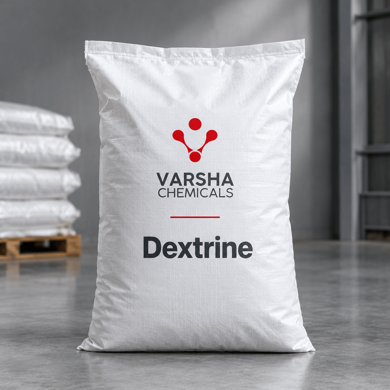 Dextrine product packaging from Varsha Chemicals, Belagavi