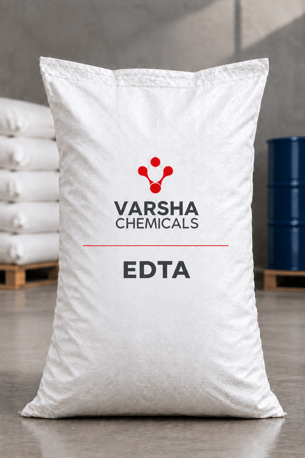 EDTA product packaging from Varsha Chemicals, Belagavi