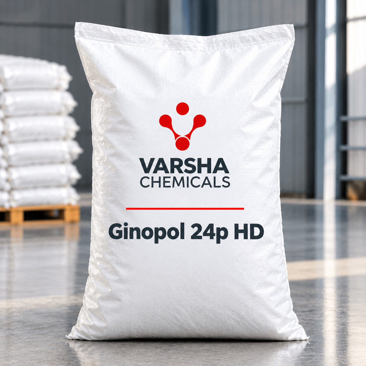 Ginopol 24p HD (SLS Powder) product packaging from Varsha Chemicals, Belagavi