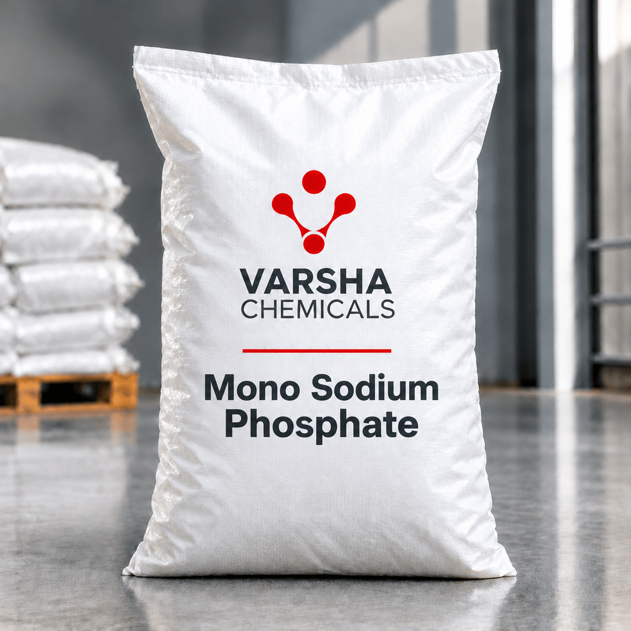 Mono Sodium Phosphate (MSP) product packaging from Varsha Chemicals, Belagavi