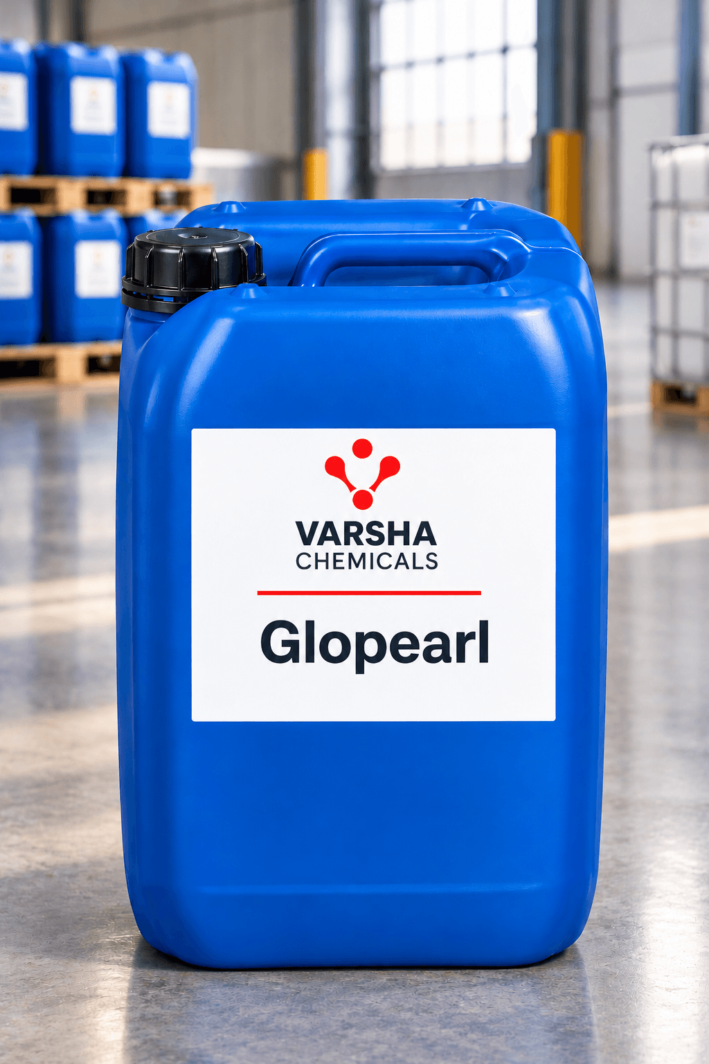 Glopearl product packaging from Varsha Chemicals, Belagavi